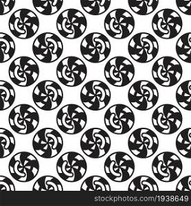 Swirl pattern seamless background texture repeat wallpaper geometric vector. Swirl pattern seamless vector
