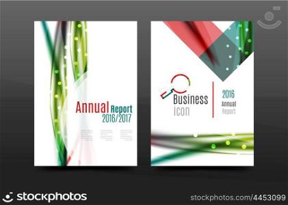 Swirl wave annual report for business correspondence letter. Flyer design. Swirl wave annual report for business correspondence letter. Flyer design. Vector illustration