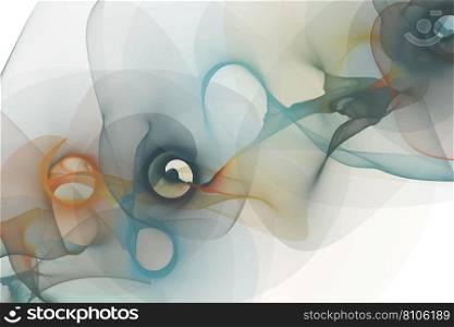 Swirly smoke particle texture background Vector Image