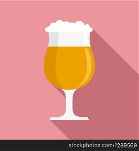 Swiss beer icon. Flat illustration of swiss beer vector icon for web design. Swiss beer icon, flat style