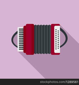 Swiss harmonic icon. Flat illustration of swiss harmonic vector icon for web design. Swiss harmonic icon, flat style