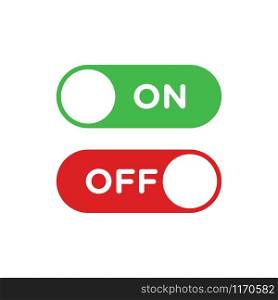 Switch on off button icon