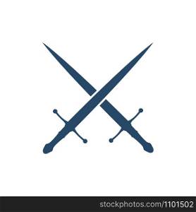 sword icon vector design template