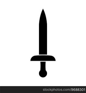 sword icon vector template illustration logo design