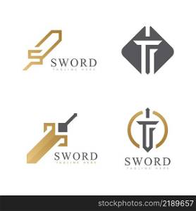 Sword Logo icon vector template