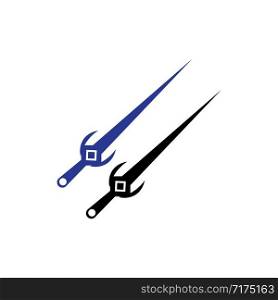 sword logo vector