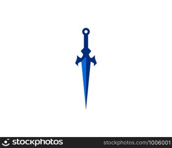 Sword logo vector template