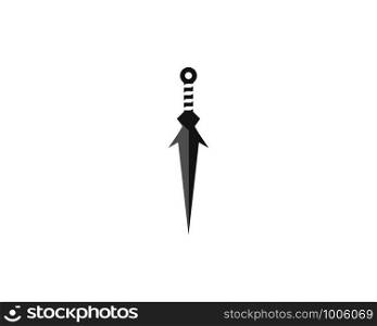 Sword logo vector template