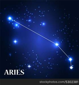 Symbol. Aries Zodiac Sign. Vector Illustration EPS10. Symbol. Aries Zodiac Sign. Vector Illustration.