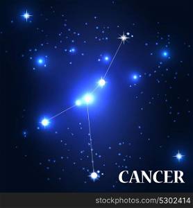 Symbol. Cancer Zodiac Sign. Vector Illustration EPS10. Symbol. Cancer Zodiac Sign. Vector Illustration.