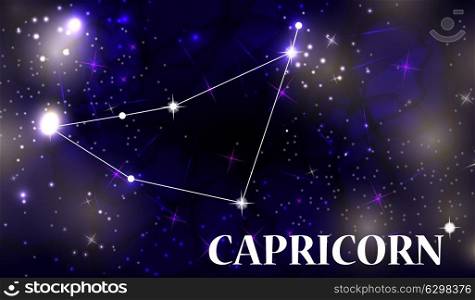 Symbol Capricorn Zodiac Sign. Vector Illustration EPS10. Symbol Capricorn Zodiac Sign. Vector Illustration.