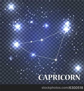 Symbol Capricorn Zodiac Sign. Vector Illustration EPS10. Symbol Capricorn Zodiac Sign. Vector Illustration.