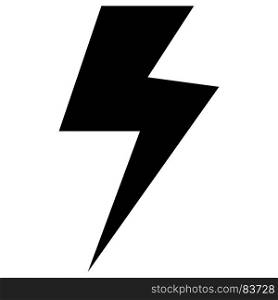 Symbol electricity icon .