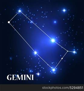 Symbol: Gemini Zodiac Sign. Vector Illustration. EPS10. Symbol: Gemini Zodiac Sign. Vector Illustration.