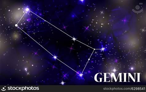 Symbol Gemini Zodiac Sign. Vector Illustration EPS10. Symbol Gemini Zodiac Sign. Vector Illustration.