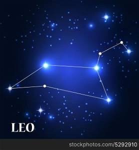 Symbol: Leo Zodiac Sign. Vector Illustration. EPS10. Symbol: Leo Zodiac Sign. Vector Illustration.