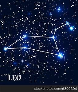 Symbol Leo Zodiac Sign. Vector Illustration. EPS10. Symbol Leo Zodiac Sign. Vector Illustration.