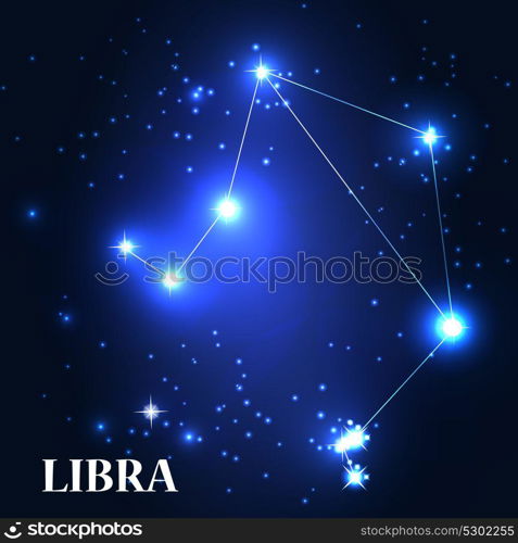 Symbol. Libra Zodiac Sign. Vector Illustration EPS10. Symbol. Libra Zodiac Sign. Vector Illustration.