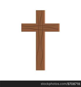 symbol of Christian cross,vector icon  illustration design 