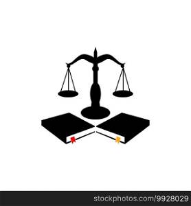 Symbol of law and justice. Concept law and justice. stock illustration