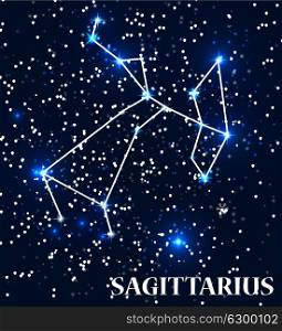 Symbol Sagittarius Zodiac Sign. Vector Illustration. EPS10. Symbol Sagittarius Zodiac Sign. Vector Illustration.
