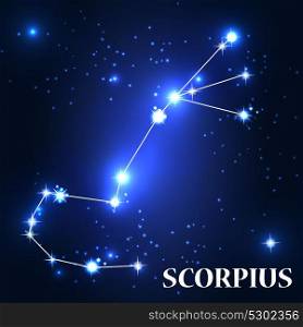 Symbol. Scorpius Zodiac Sign. Vector Illustration EPS10. Symbol. Scorpius Zodiac Sign. Vector Illustration.