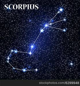 Symbol Scorpius Zodiac Sign. Vector Illustration EPS10. Symbol Scorpius Zodiac Sign. Vector Illustration.