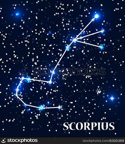 Symbol Scorpius Zodiac Sign. Vector Illustration. EPS10. Symbol Scorpius Zodiac Sign. Vector Illustration.