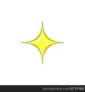 symbol star cartoon. element object, shine sparkle, light galaxy symbol star sign. isolated symbol vector illustration. symbol star cartoon vector illustration