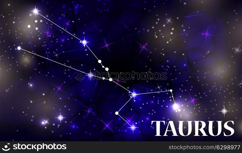 Symbol Taurus Zodiac Sign. Vector Illustration EPS10. Symbol Taurus Zodiac Sign. Vector Illustration.
