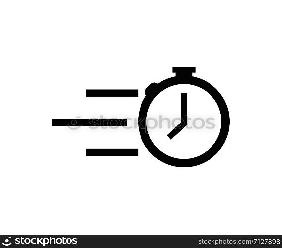symbol timer vector icon on white background, vector. symbol timer vector icon on white background