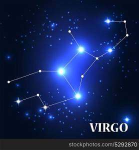 Symbol: Virgo Zodiac Sign. Vector Illustration. EPS10. Symbol: Virgo Zodiac Sign. Vector Illustration.