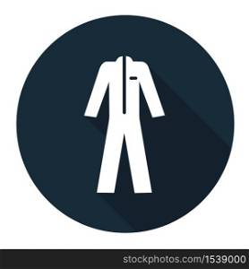 Symbol Wear ProtectIve Clothing Isolate On White Background,Vector Illustration