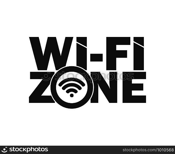 symbol wi-fi zone network icon sign, vector illustration. symbol wi-fi zone network icon, vector illustration