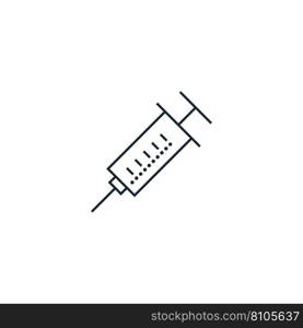 Syringe creative icon from medicine icons Vector Image