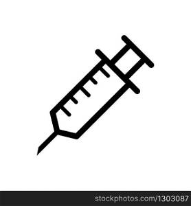 syringe icon trendy