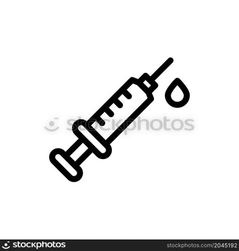 syringe icon vector illustration
