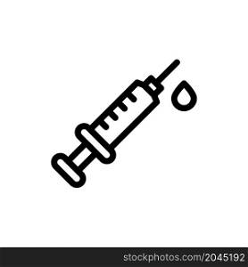 syringe icon vector illustration