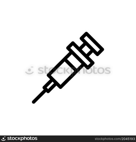 syringe line icon