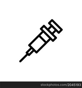 syringe line icon