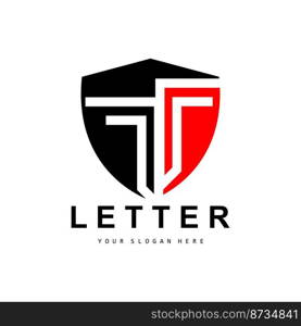 T Letter Logo, Modern Letter Style Vector, Design Suitable For Product Brands With T Letter