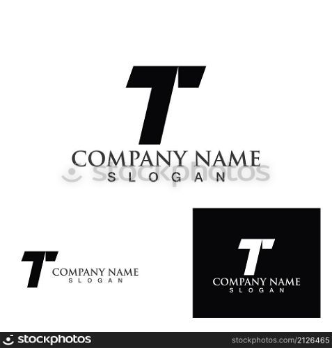 T logo and symbol business company