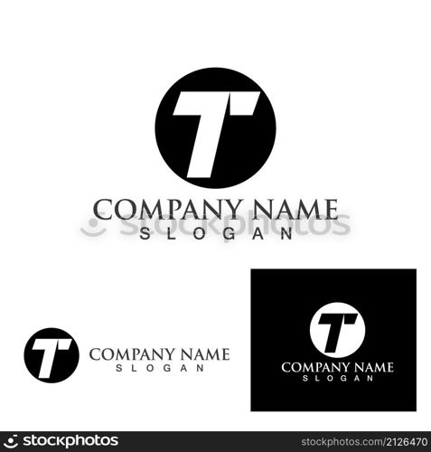 T logo and symbol business company