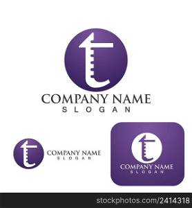 T  logo and symbol vector