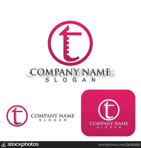 T logo and symbol vector