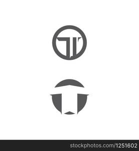 T Logo Template vector symbol nature