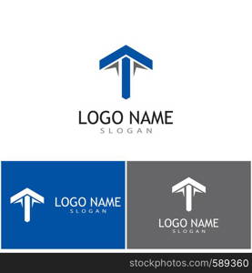 T Logo Template vector symbol nature