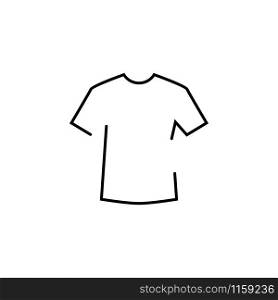 T shirt icon design template vector isolated illustration. T shirt icon design template vector isolated