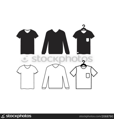 t-shirt Icon Vector illustration logo design.