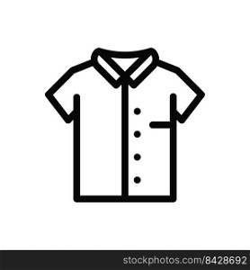 t-shirt Icon Vector. Simple flat symbol.